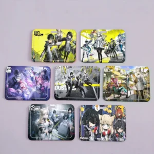 Popular Game Arknights Endfield Working Bank Credit Card Holders With Long Lanyard Employee Name ID Card Cover Holder Nurse