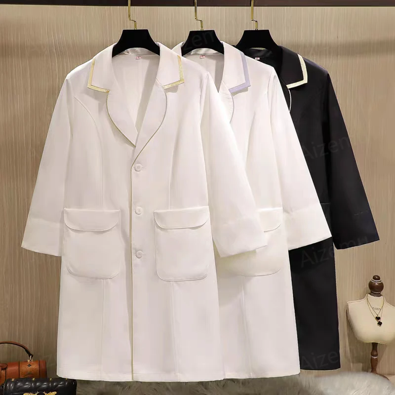 Spa lab coat — {color} — size {size} – view 4