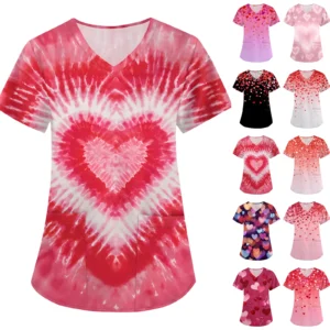 {title} — short-sleeve summer medical scrub top