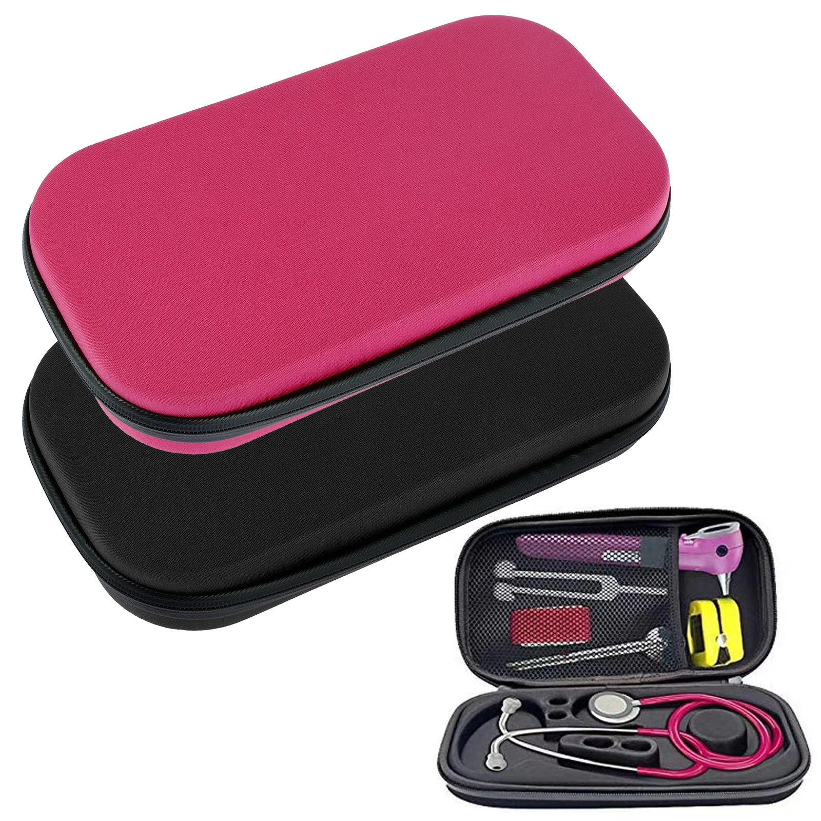 Shockproof stethoscope case — lightweight portable storage bag for stethoscopes – view 2