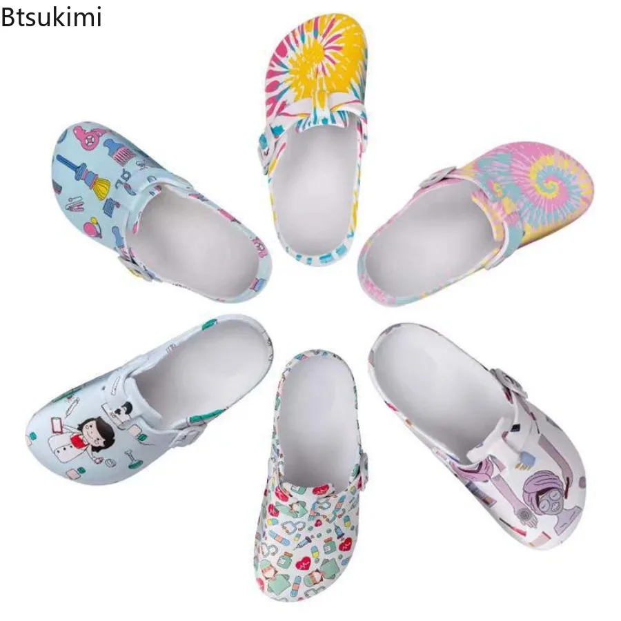 2026 women's EVA clogs in {print} — sizes 36-41, lightweight breathable non-slip EVA – view 3