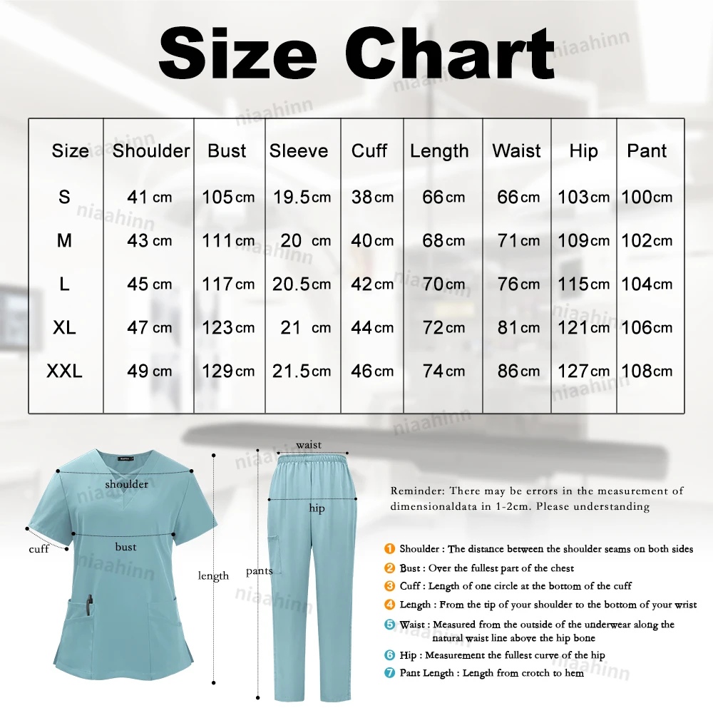 Image of short-sleeve scrub top and matching pants in color 42026ZT – view 2