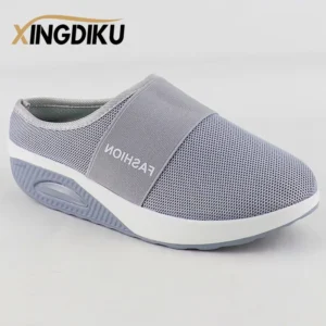 Women's Orthopedic Slippers Flat Walking Shoes Mesh