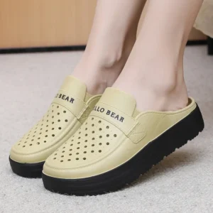2025 Summer Women Wedge Sandals Premium Orthopedic Open Toe Sandals Vintage Anti-Slip Leather Casual Female Platform Retro Shoes