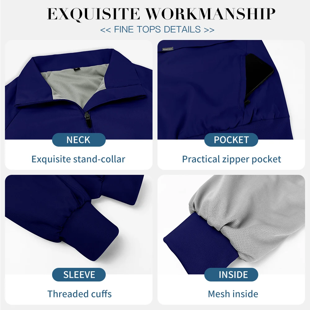 Clinical medical jacket — {view} – view 3
