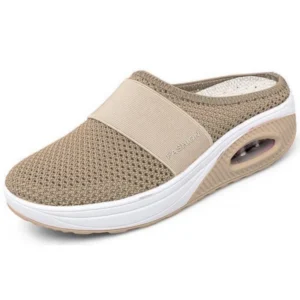 Women's Breathable Mesh Slippers Wedge Platform