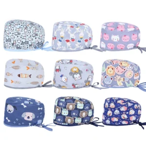 Bunny Surgical Scrub Cap Cotton Breathable D607