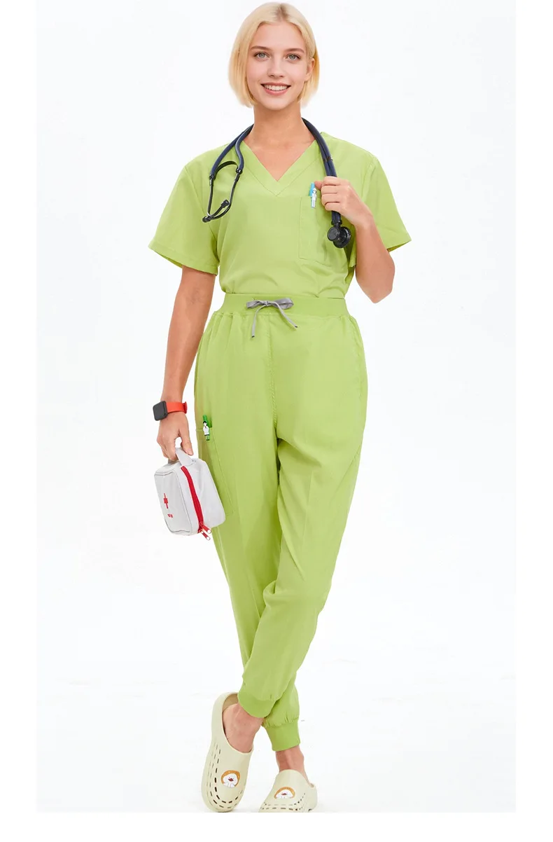 {title} — unisex short-sleeve scrub set product image – view 3