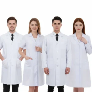 Professional Doctor's White Coat Lab Coat Cosplay Costume Unisex Medical Students Hospital Researchers Nurses Lab Uniform Jacket