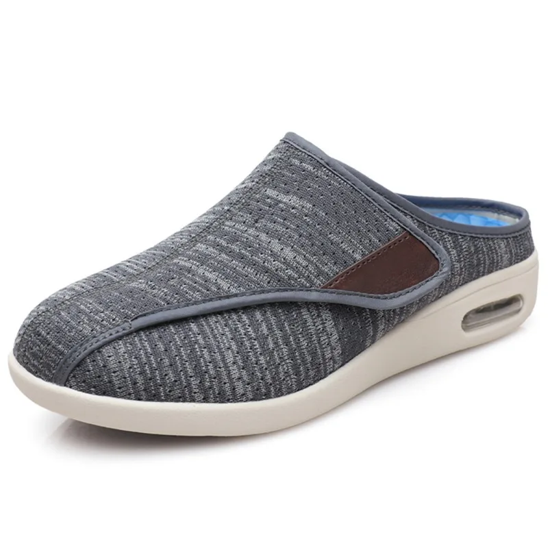 {color} air‑cushion slip‑on mesh walking shoes with flat platform and EVA insole – view 3