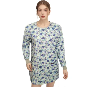 Hennar Longer Medical Jackets for Women White, Black, Blue, Grey