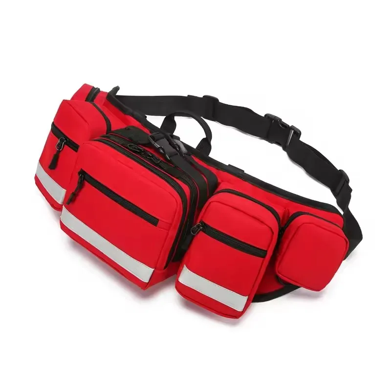 Empty rescue waist bag — compact 20 x 10 x 10 cm first-aid organizer – view 2