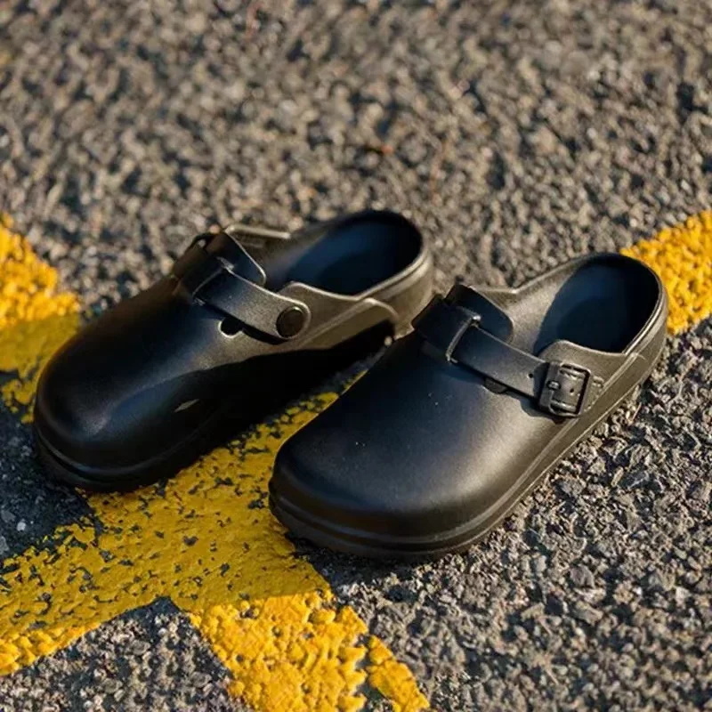 Surgical sandal-style medical slipper — product view from multiple angles