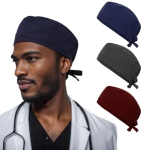 Medical Nurse Hat Cotton Skull Cap Unisex