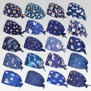 Sky Men's Cap for Doctor Nurses Lab Clinic Medical Scrub Caps Comfortable Soft Dentist Hats M596